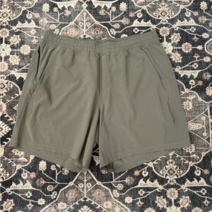 Lululemon Pace Breaker Shorts 7” Size XL | Color Olive Green